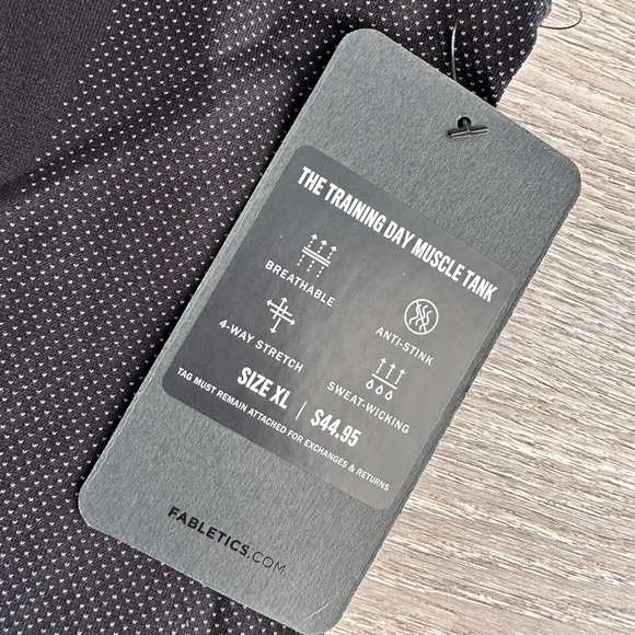 Fabletics Training Day Men's Muscle Tank - Picture 2 of 3